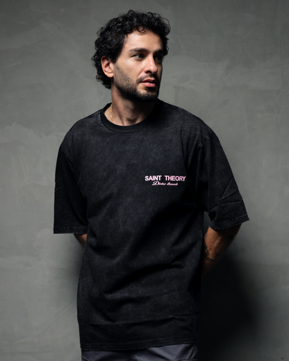 SAINT THEORY DIVINE THREADS NEGRO DESVANECIDO ROSA