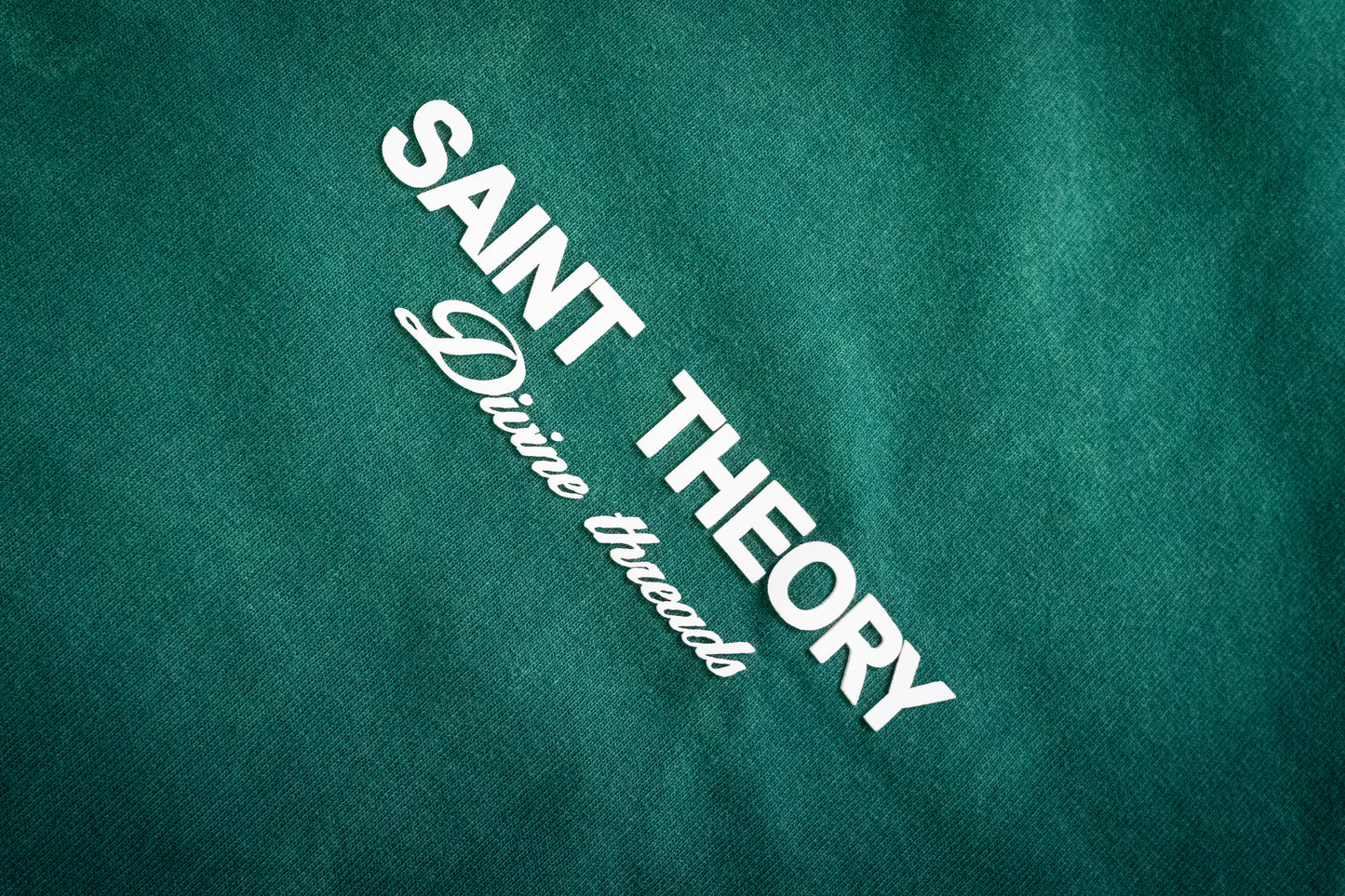 SAINT THEORY DIVINE THREADS VERDE DESVANECIDO BLANCO