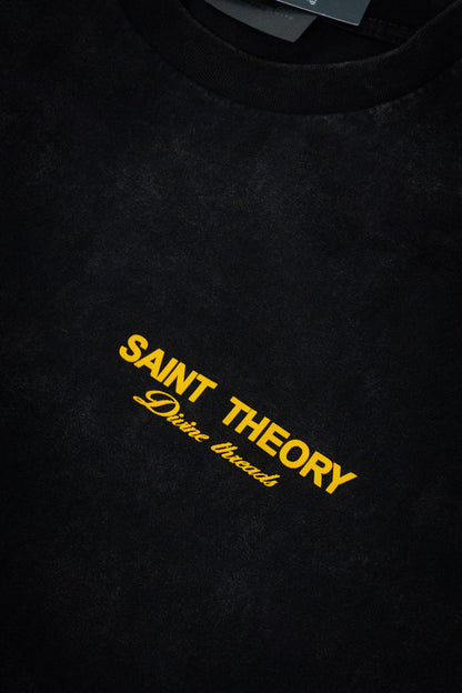 SAINT THEORY DIVINE THREADS NEGRO DESVANECIDO AMARILLO