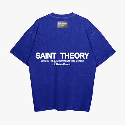 SAINT THEORY DIVINE THREADS AZUL DESVANECIDO BLANCO