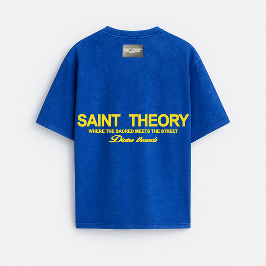 SAINT THEORY DIVINE THREADS AZUL DESVANECIDO AMARILLO
