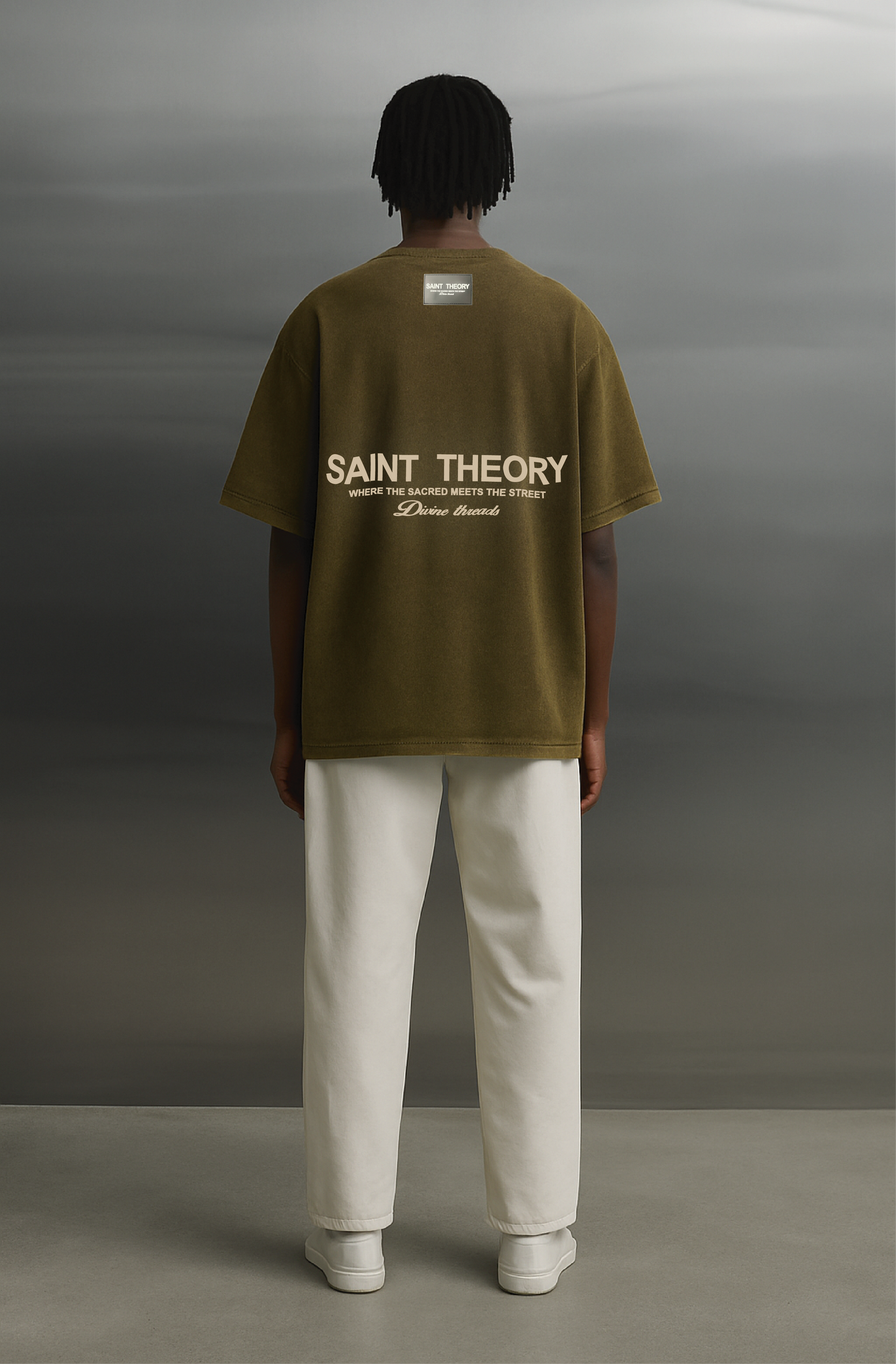 SAINT THEORY DIVINE THREADS COFEE ACID WASH