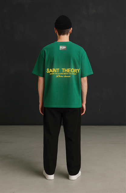 SAINT THEORY DIVINE THREADS VERDE DESVANECIDO AMARILLO
