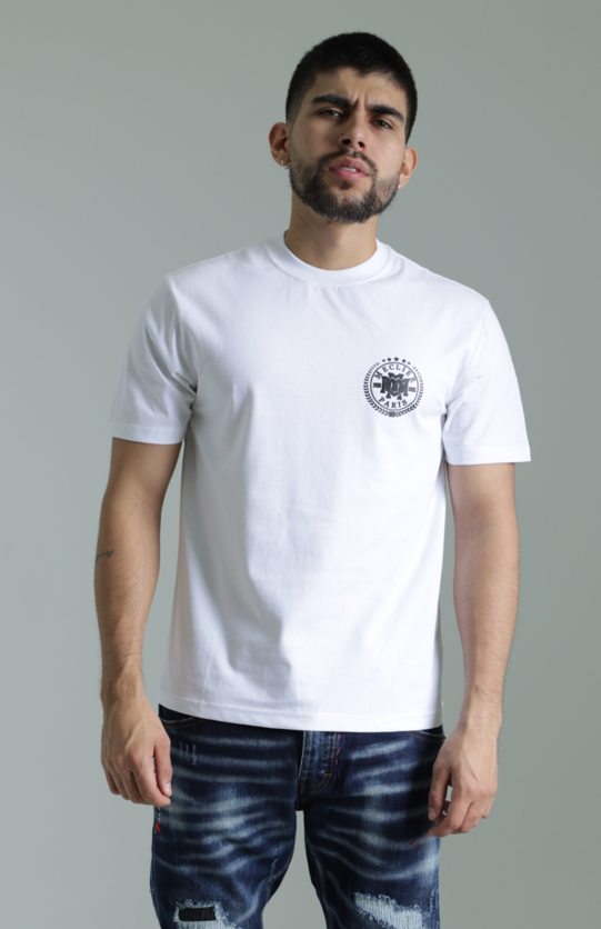 MECLIER RAMAS T-SHIRT BLANCA LETRA NEGRA