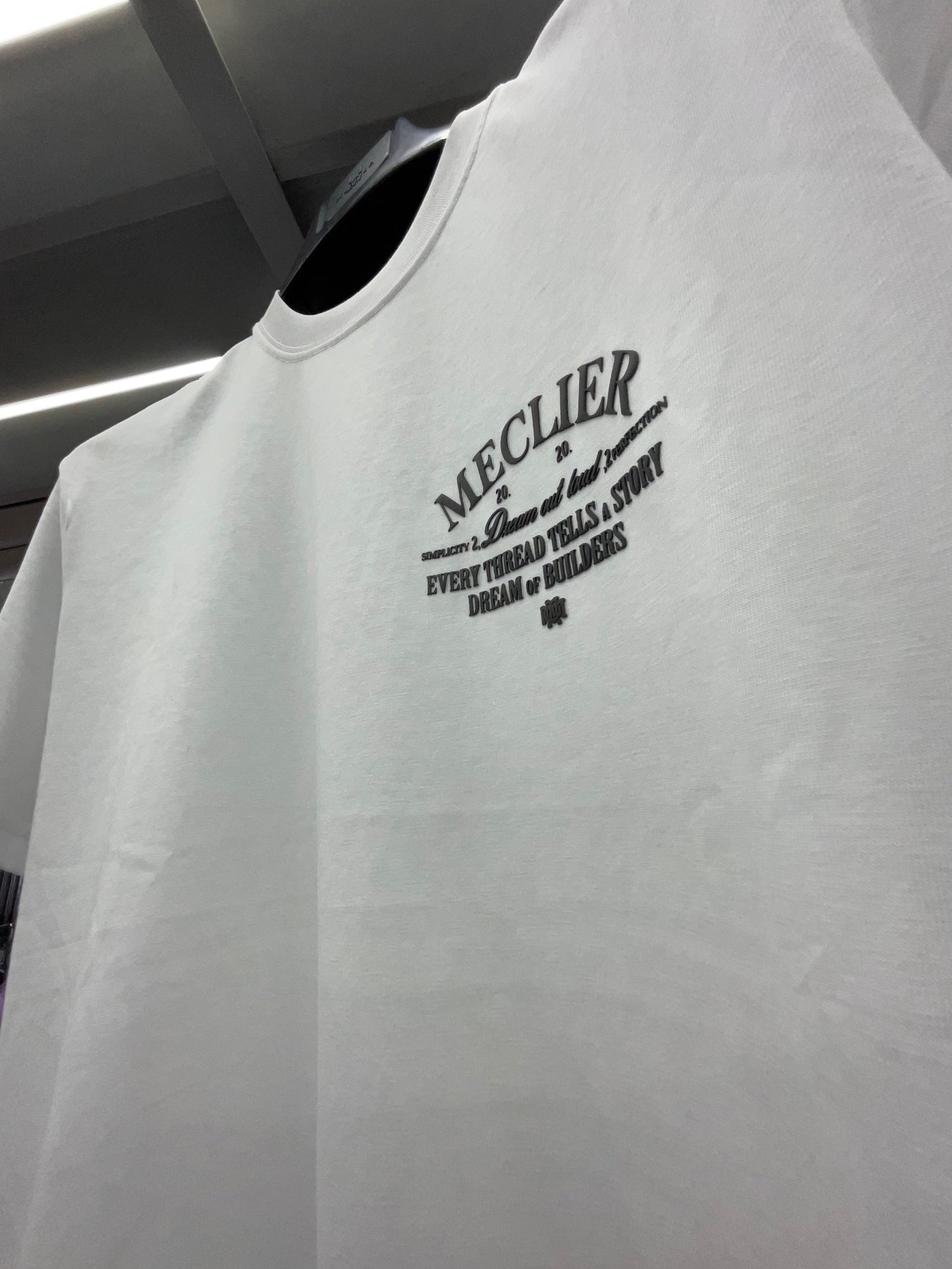 MECLIER T SHIRT DREAMS BLANCO/NEGRO