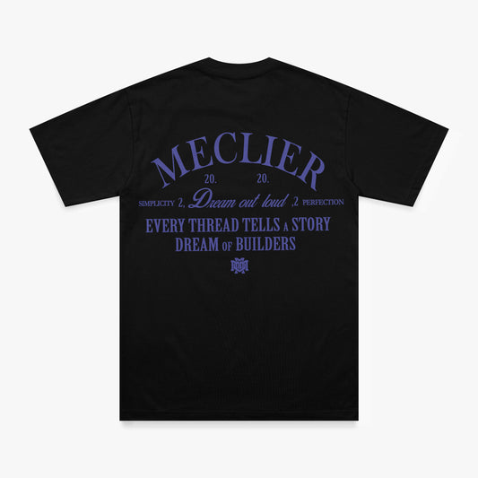 MECLIER T SHIRT DREAMS NEGRO/AZUL