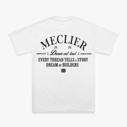 MECLIER T SHIRT DREAMS BLANCO/NEGRO