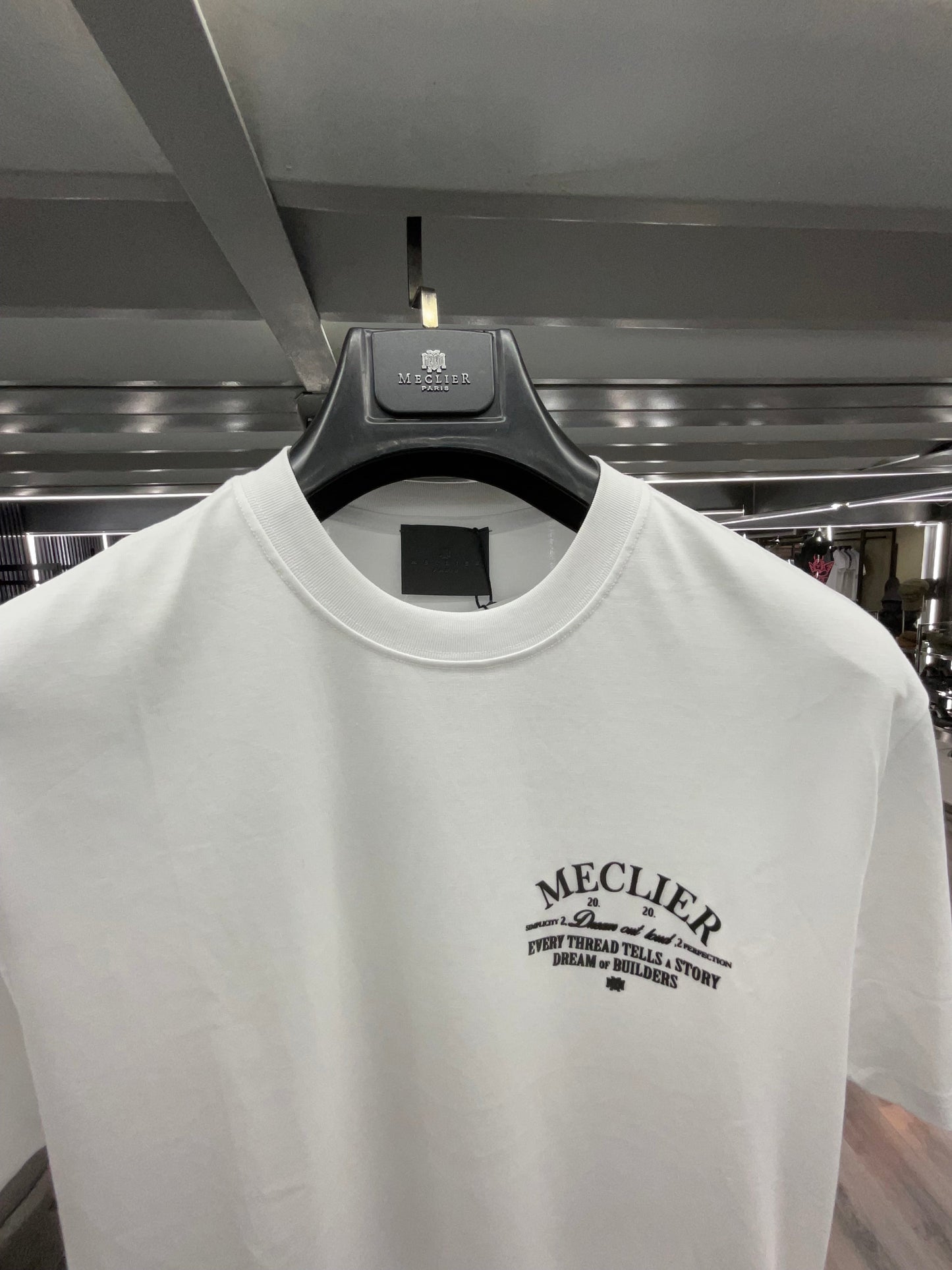 MECLIER T SHIRT DREAMS BLANCO/NEGRO