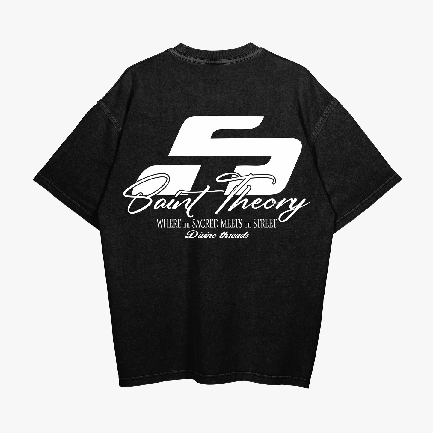 SAINT THEORY T SHIRT HARMONY BLANCO/ROJO(NEGRO)