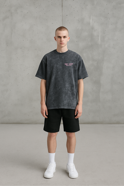 SAINT THEORY DIVINE THREADS NEGRO DESVANECIDO ROSA